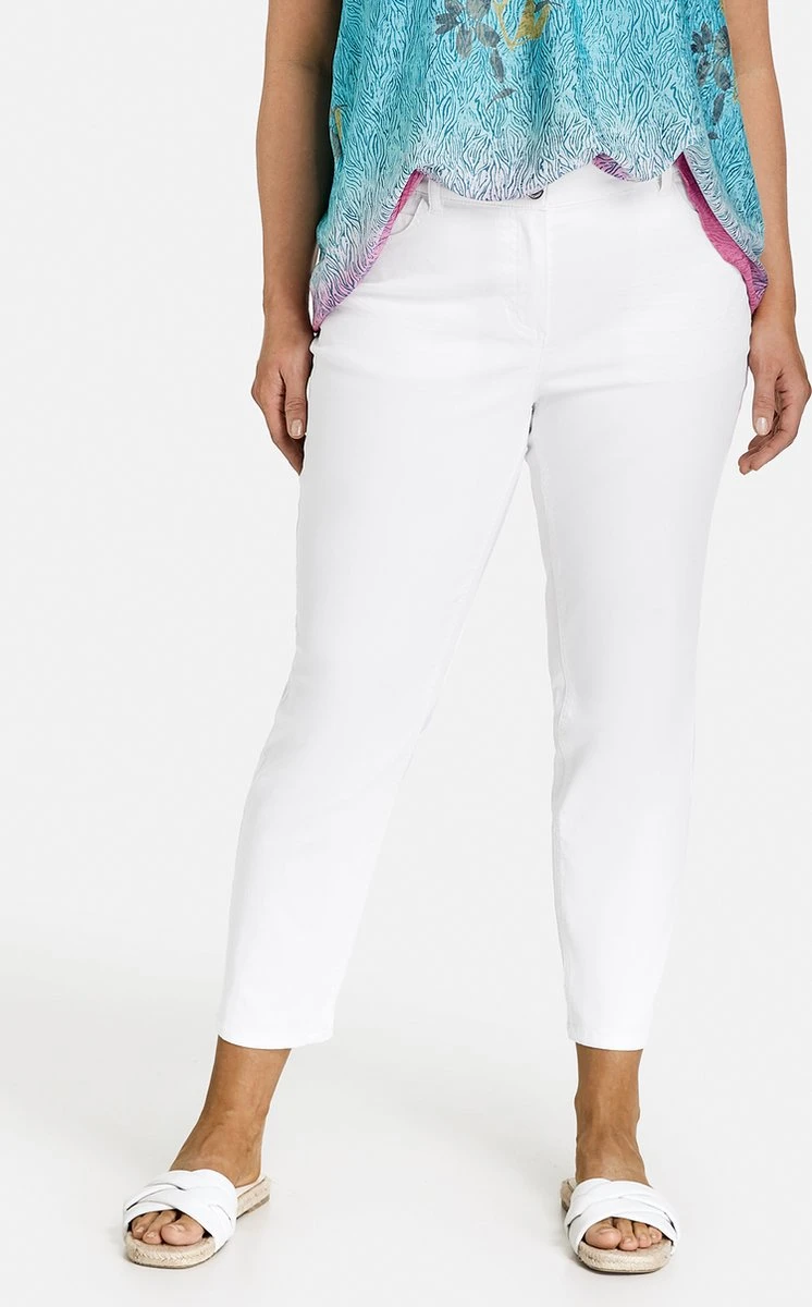SAMOON Dames 7/8-jeans Betty Jeans White-44 3 SAMOON Dames 7/8-jeans Betty Jeans White-44