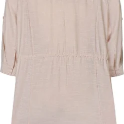 Zhenzi Kyleigh Jurk Beige S 42/44 -Pantalonix Verkoopwinkel 754x1200