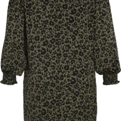 Paprika Korte Volantjurk Met Dierenprint En Smokwerk 18 Paprika Korte Volantjurk Met Dierenprint En Smokwerk -Pantalonix Verkoopwinkel 760x1200 1