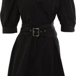 Trendyol Vrouwen Gepofte/ruche Mouw V-hals Omslag Plus Size Jurk 19 Trendyol Vrouwen Gepofte/ruche Mouw V-hals Omslag Plus Size Jurk -Pantalonix Verkoopwinkel 762x1200 1