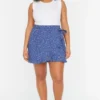 Trendyol Vrouwen Mini Normale Taille Skort Plus Size Shorts & Bermudas -Pantalonix Verkoopwinkel 765x1200