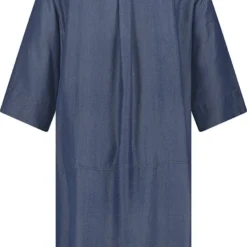 SAMOON Dames Blousejurk Dark Blue Denim-50 -Pantalonix Verkoopwinkel 779x1200 4