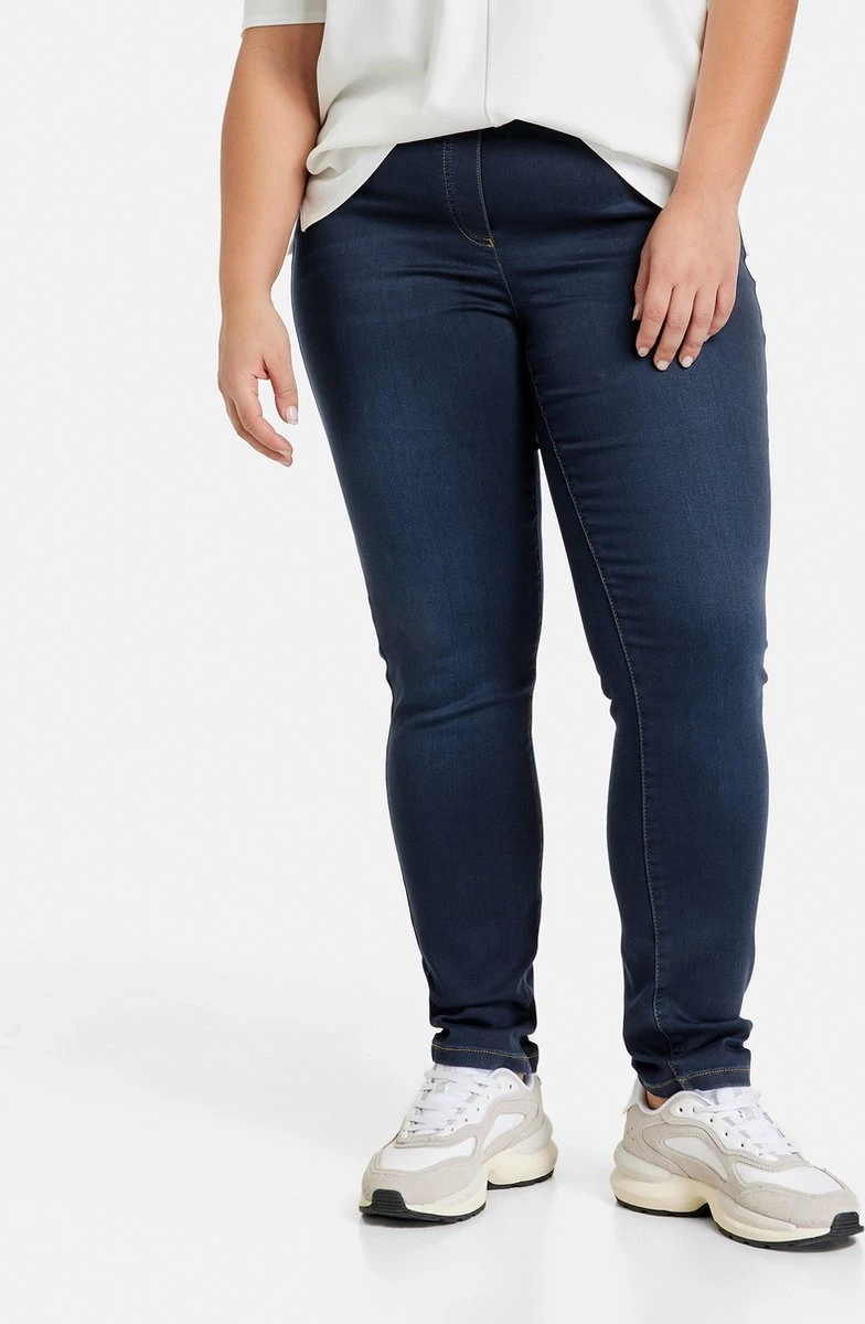 SAMOON Dames Jegging Lucy Blue Denim-50 3 SAMOON Dames Jegging Lucy Blue Denim-50