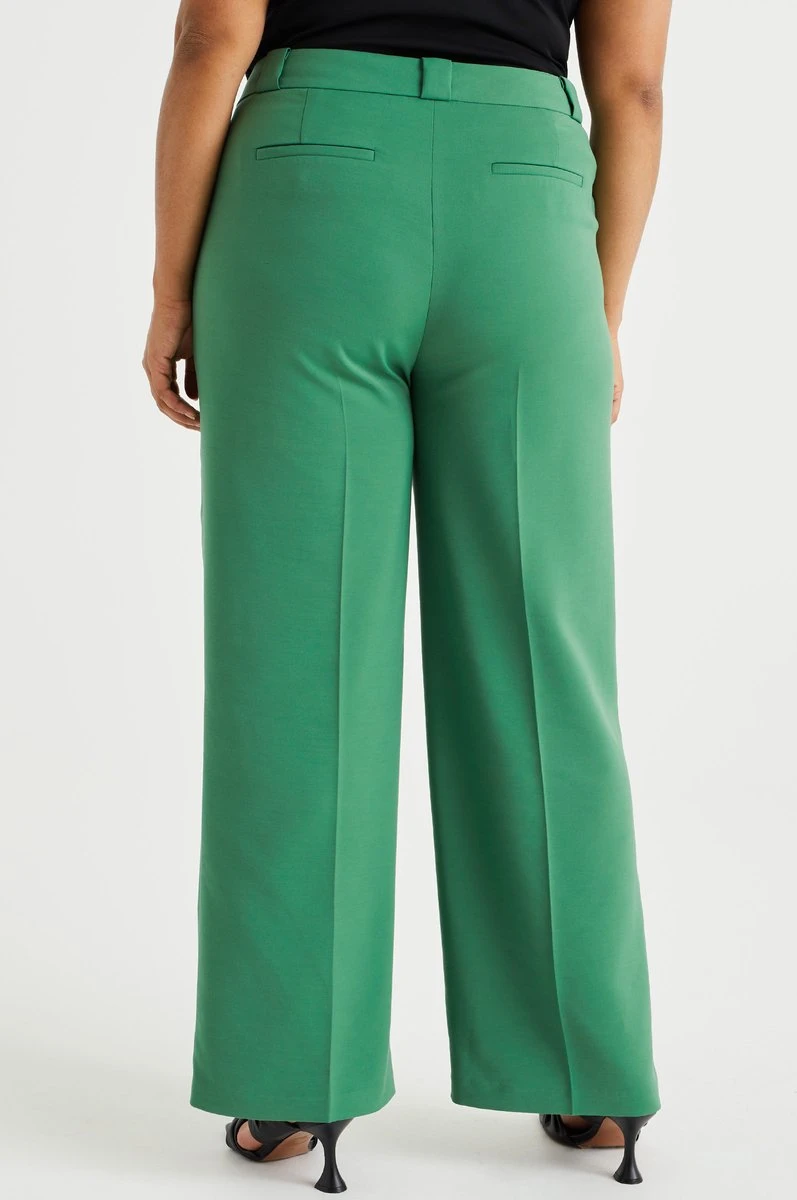 WE Fashion Dames Regular Fit Pantalon - Curve 5 WE Fashion Dames Regular Fit Pantalon - Curve - Afbeelding 3