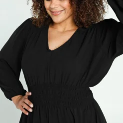 Promiss Halflange, Effen Uitlopende Jurk -Pantalonix Verkoopwinkel 799x1200 152