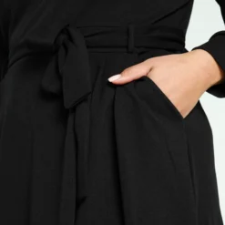 Promiss Halflange, Effen Uitlopende Jurk -Pantalonix Verkoopwinkel 799x1200 154