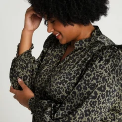 Paprika Korte Volantjurk Met Dierenprint En Smokwerk 21 Paprika Korte Volantjurk Met Dierenprint En Smokwerk -Pantalonix Verkoopwinkel 799x1200 159