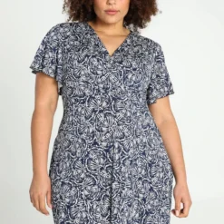 Paprika Korte Wikkeljurk Met Rubberprint