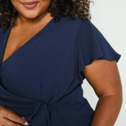 Paprika Korte, Effen Wikkeljurk In Crêpe 15 Paprika Korte, Effen Wikkeljurk In Crêpe -Pantalonix Verkoopwinkel 799x1200 24