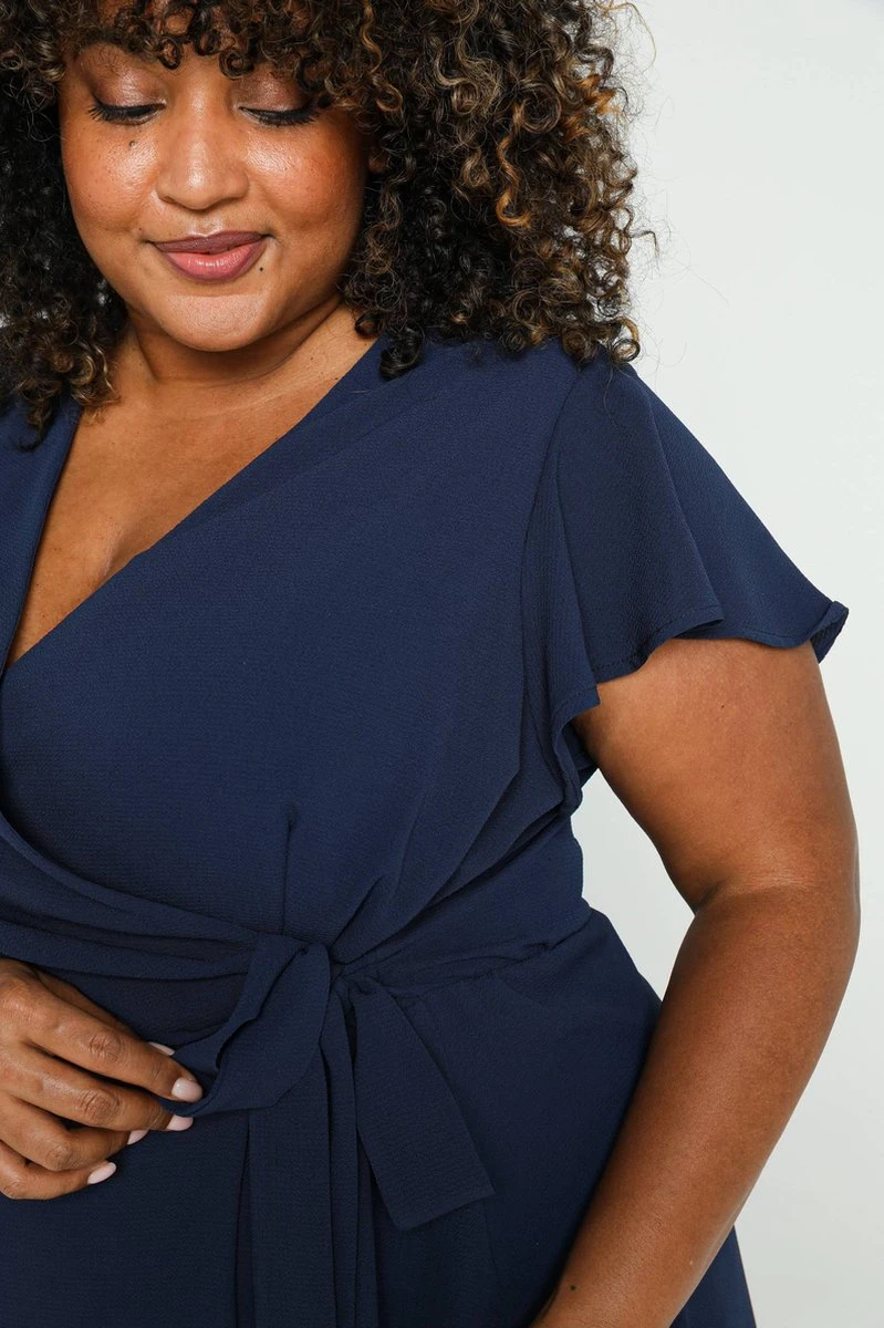 Paprika Korte, Effen Wikkeljurk In Crêpe 5 Paprika Korte, Effen Wikkeljurk In Crêpe - Afbeelding 3