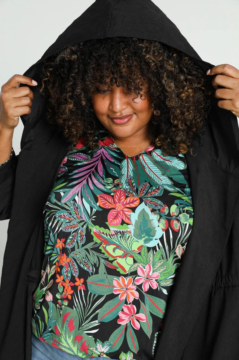 Paprika Lange, Lichte Trenchcoat Met Kap En Knopen 13 Paprika Lange, Lichte Trenchcoat Met Kap En Knopen - Afbeelding 11