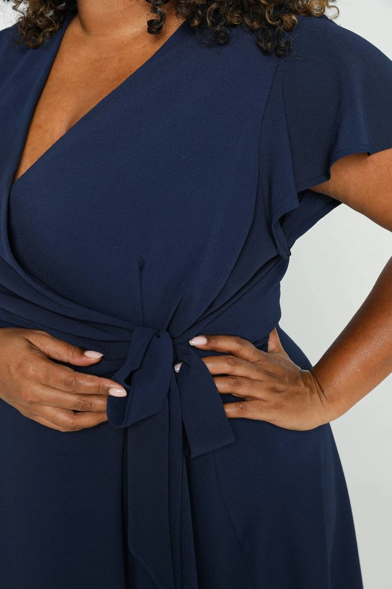 Paprika Korte, Effen Wikkeljurk In Crêpe 9 Paprika Korte, Effen Wikkeljurk In Crêpe - Afbeelding 7