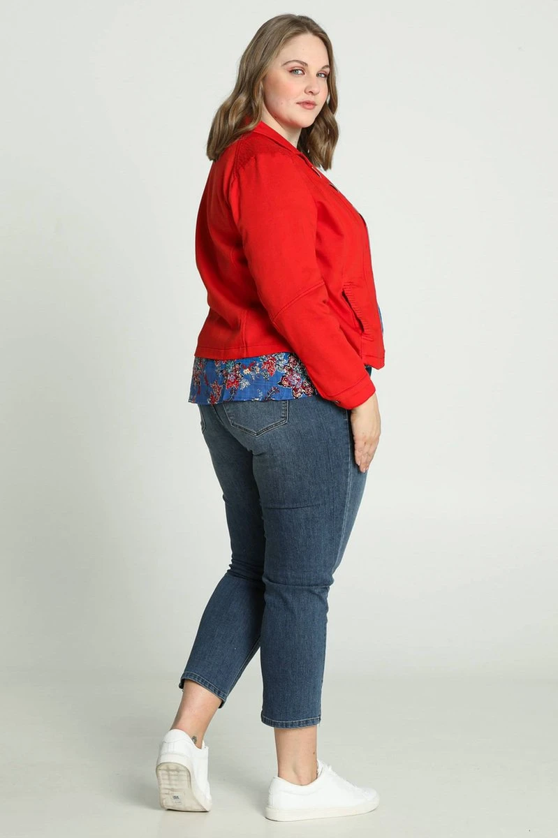 Paprika Korte, Effen Perfecto Met Rits 9 Paprika Korte, Effen Perfecto Met Rits - Afbeelding 7