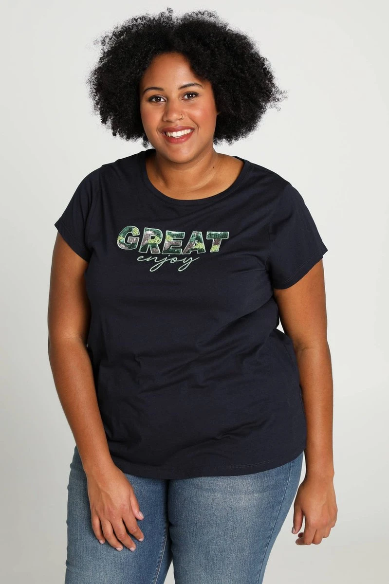 Paprika T-shirt Met 'Great' Print 3 Paprika T-shirt Met 'Great' Print