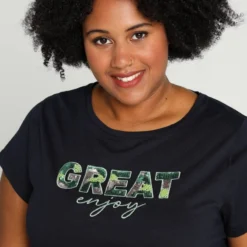 Paprika T-shirt Met 'Great' Print 16 Paprika T-shirt Met 'Great' Print -Pantalonix Verkoopwinkel 799x1200 336