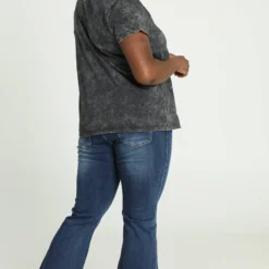 Paprika Gebleekt T-shirt Met Rockprint -Pantalonix Verkoopwinkel 799x1200 352