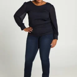 Paprika TS Ml Manches Plumetis Corps Maille -Pantalonix Verkoopwinkel 799x1200 370