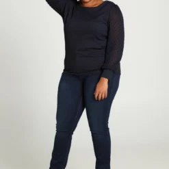 Paprika TS Ml Manches Plumetis Corps Maille -Pantalonix Verkoopwinkel 799x1200 372