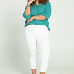 Paprika Effen, Slim 7/8-broek 'Elise' Met 5 Zakken -Pantalonix Verkoopwinkel 799x1200 429