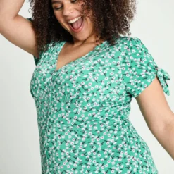 Paprika Koud Gebreide Lange Jurk Met Bloemenprint -Pantalonix Verkoopwinkel 799x1200 43