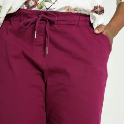 Paprika Effen Chino-broek Met Elastische Taille -Pantalonix Verkoopwinkel 799x1200 438