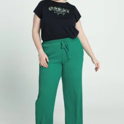 Paprika Losse, Gekreukte Broek Met Elastische Taille -Pantalonix Verkoopwinkel 799x1200 446