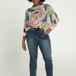 Paprika Slim 7/8-jegging 'Lolly' Met Gebreide Riem En 5 Zakken Lolly -Pantalonix Verkoopwinkel 799x1200 456