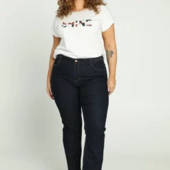 Paprika Straight Jeans 'Mia' L30 Met Gevlochten Riem Mia -Pantalonix Verkoopwinkel 799x1200 461