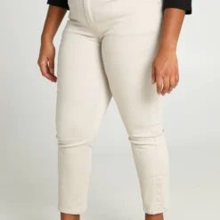 Paprika Slim 7/8-jeans 'Louise' Met 5 Zakken En Drukknoopdetail Louise