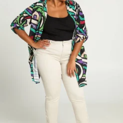 Paprika Slim 7/8-jeans 'Louise' Met 5 Zakken En Drukknoopdetail Louise 25 Paprika Slim 7/8-jeans 'Louise' Met 5 Zakken En Drukknoopdetail Louise -Pantalonix Verkoopwinkel 799x1200 473