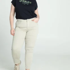 Paprika Slim 7/8-jeans 'Louise' Met 5 Zakken En Drukknoopdetail Louise 27 Paprika Slim 7/8-jeans 'Louise' Met 5 Zakken En Drukknoopdetail Louise -Pantalonix Verkoopwinkel 799x1200 474