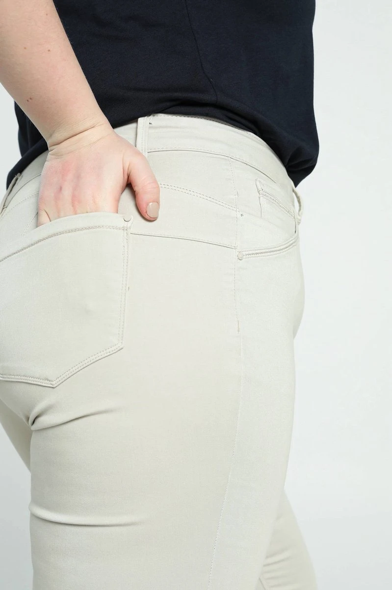 Paprika Slim 7/8-jeans 'Louise' Met 5 Zakken En Drukknoopdetail Louise 15 Paprika Slim 7/8-jeans 'Louise' Met 5 Zakken En Drukknoopdetail Louise - Afbeelding 13