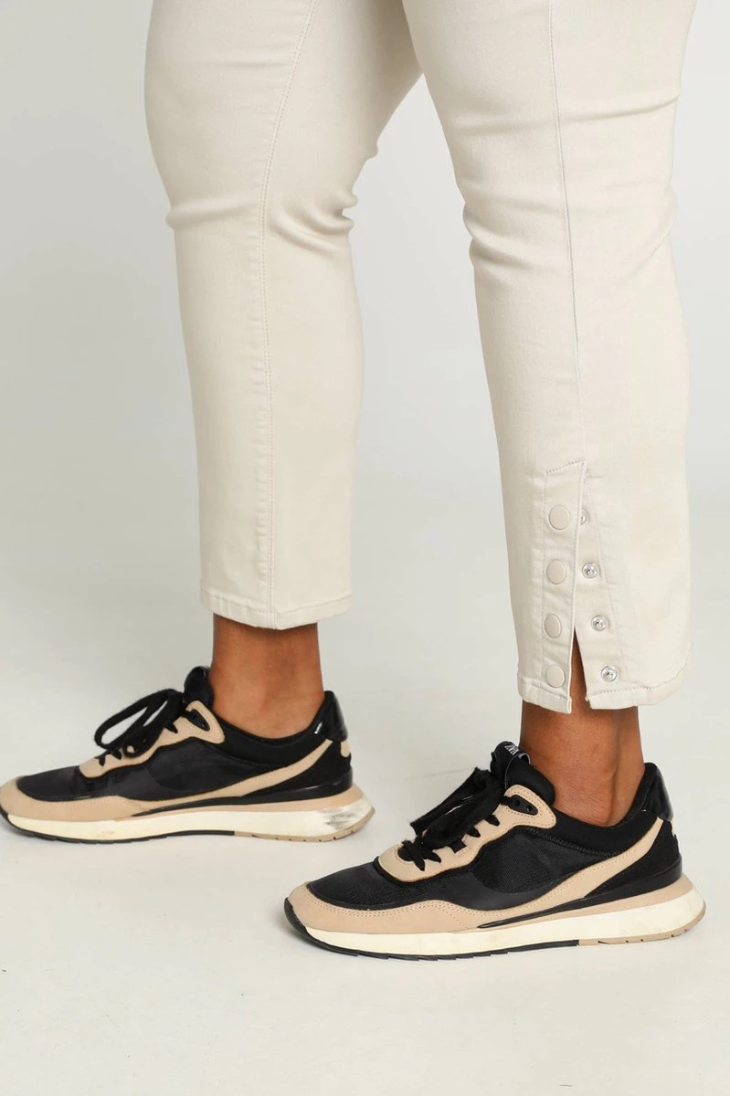 Paprika Slim 7/8-jeans 'Louise' Met 5 Zakken En Drukknoopdetail Louise 17 Paprika Slim 7/8-jeans 'Louise' Met 5 Zakken En Drukknoopdetail Louise - Afbeelding 15