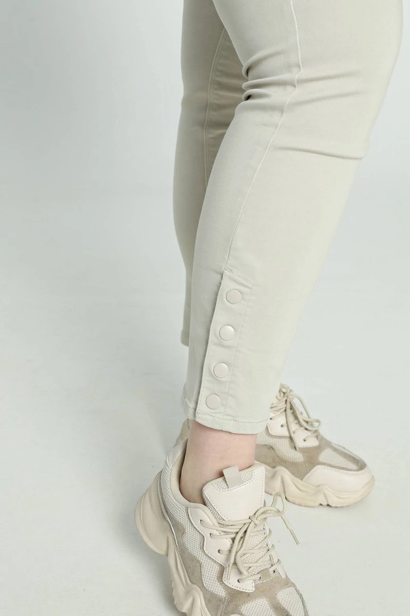 Paprika Slim 7/8-jeans 'Louise' Met 5 Zakken En Drukknoopdetail Louise 18 Paprika Slim 7/8-jeans 'Louise' Met 5 Zakken En Drukknoopdetail Louise - Afbeelding 16