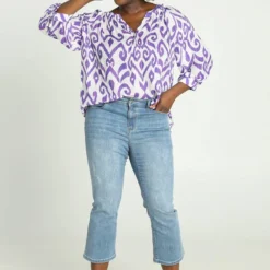 Paprika Straight 3/4-jeans 'Mia' Met Scheuren Mia -Pantalonix Verkoopwinkel 799x1200 488