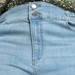 Paprika Straight Jeans 'Mia' L32 Met Juweeldetail Op De Riem Mia -Pantalonix Verkoopwinkel 799x1200 502