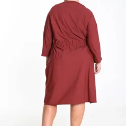 Promiss Korte, Effen Jurk In Travelwearstof -Pantalonix Verkoopwinkel 799x1200 51