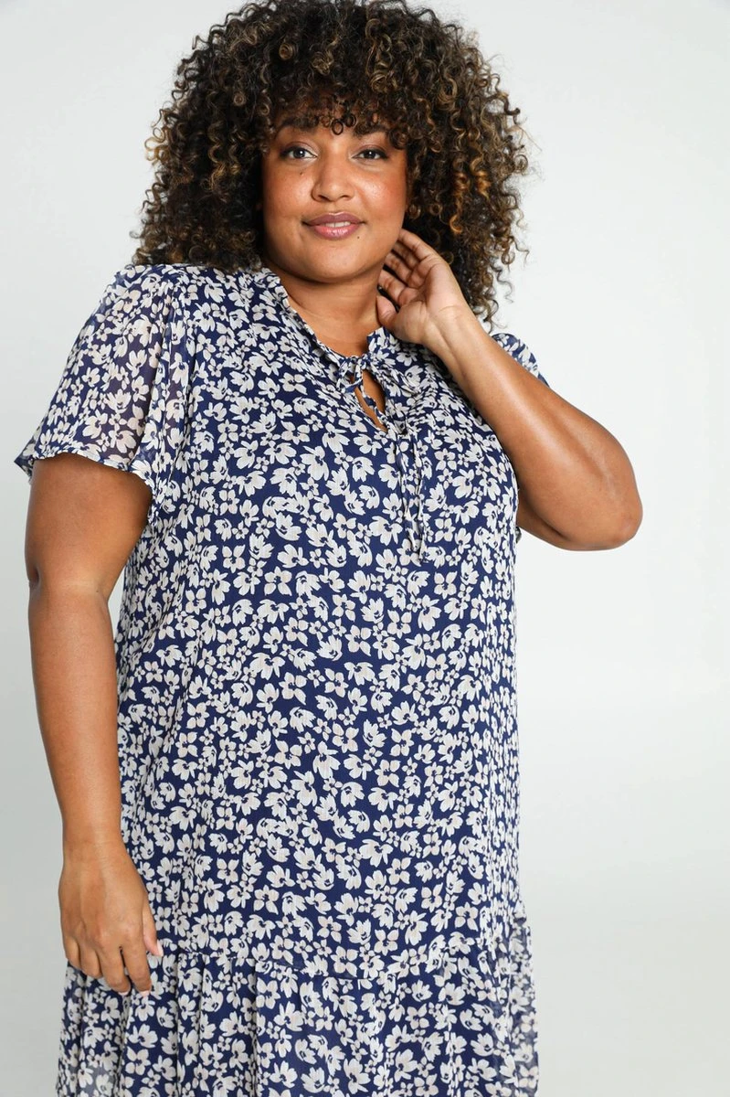 Paprika Robe Courte MC Voile Imprimé Fleur 12 Paprika Robe Courte MC Voile Imprimé Fleur - Afbeelding 10