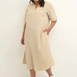 Kaffe Curve KCmayi Kaftan Dames Tuniek - Maat 48 -Pantalonix Verkoopwinkel 800x1200 108