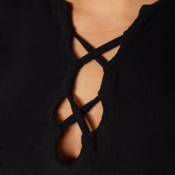 Trendyol Vrouwen Dik Geschorst V-hals Bodycon Plus Size Jurk -Pantalonix Verkoopwinkel 800x1200 14