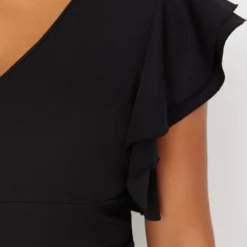 Trendyol Vrouwen Gepofte/ruche Mouw V-hals Bodycon Plus Size Jurk 16 Trendyol Vrouwen Gepofte/ruche Mouw V-hals Bodycon Plus Size Jurk -Pantalonix Verkoopwinkel 800x1200 156