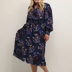 Kaffe Curve KCnanni Shirt Dress Dames Jurk - Maat 44 -Pantalonix Verkoopwinkel 800x1200 173