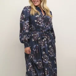 Kaffe Curve KCnanni Shirt Dress Dames Jurk - Maat 44 -Pantalonix Verkoopwinkel 800x1200 174