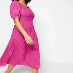 Trendyol Vrouwen Standaard Mouw Vierkante Kraag A-lijn Grote Maten Jurk -Pantalonix Verkoopwinkel 800x1200 178