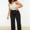 Trendyol Vrouwen Normale Taille Breed Been Grote Maten Broek -Pantalonix Verkoopwinkel 800x1200 246