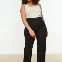 Trendyol Vrouwen Normale Taille Breed Been Grote Maten Broek 22 Trendyol Vrouwen Normale Taille Breed Been Grote Maten Broek -Pantalonix Verkoopwinkel 800x1200 251