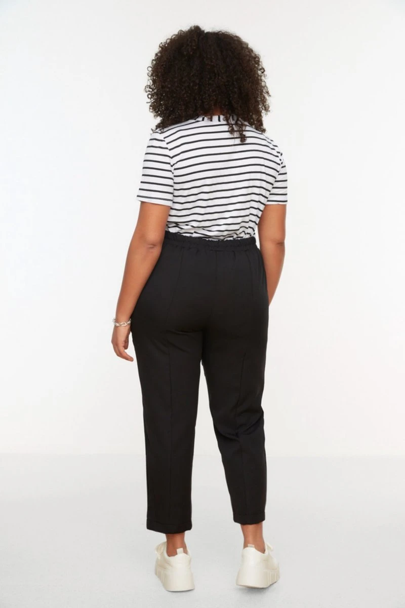 Trendyol Vrouwen Normale Taille Boot Cut Grote Maten Broek 8 Trendyol Vrouwen Normale Taille Boot Cut Grote Maten Broek - Afbeelding 6