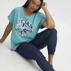 Fransa Plus Size Selection FPJEGGING JE 1 Dames Legging - Maat 50 -Pantalonix Verkoopwinkel 800x1200 259