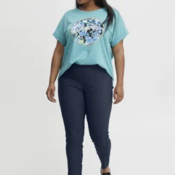 Fransa Plus Size Selection FPJEGGING JE 1 Dames Legging - Maat 50 -Pantalonix Verkoopwinkel 800x1200 260