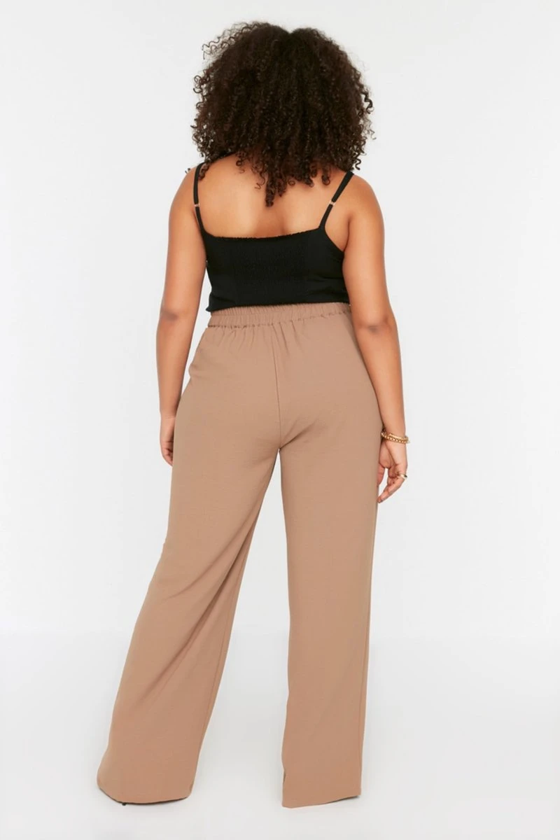 Trendyol Vrouwen Hoge Taille Loszittend Grote Maten Broek 7 Trendyol Vrouwen Hoge Taille Loszittend Grote Maten Broek - Afbeelding 5